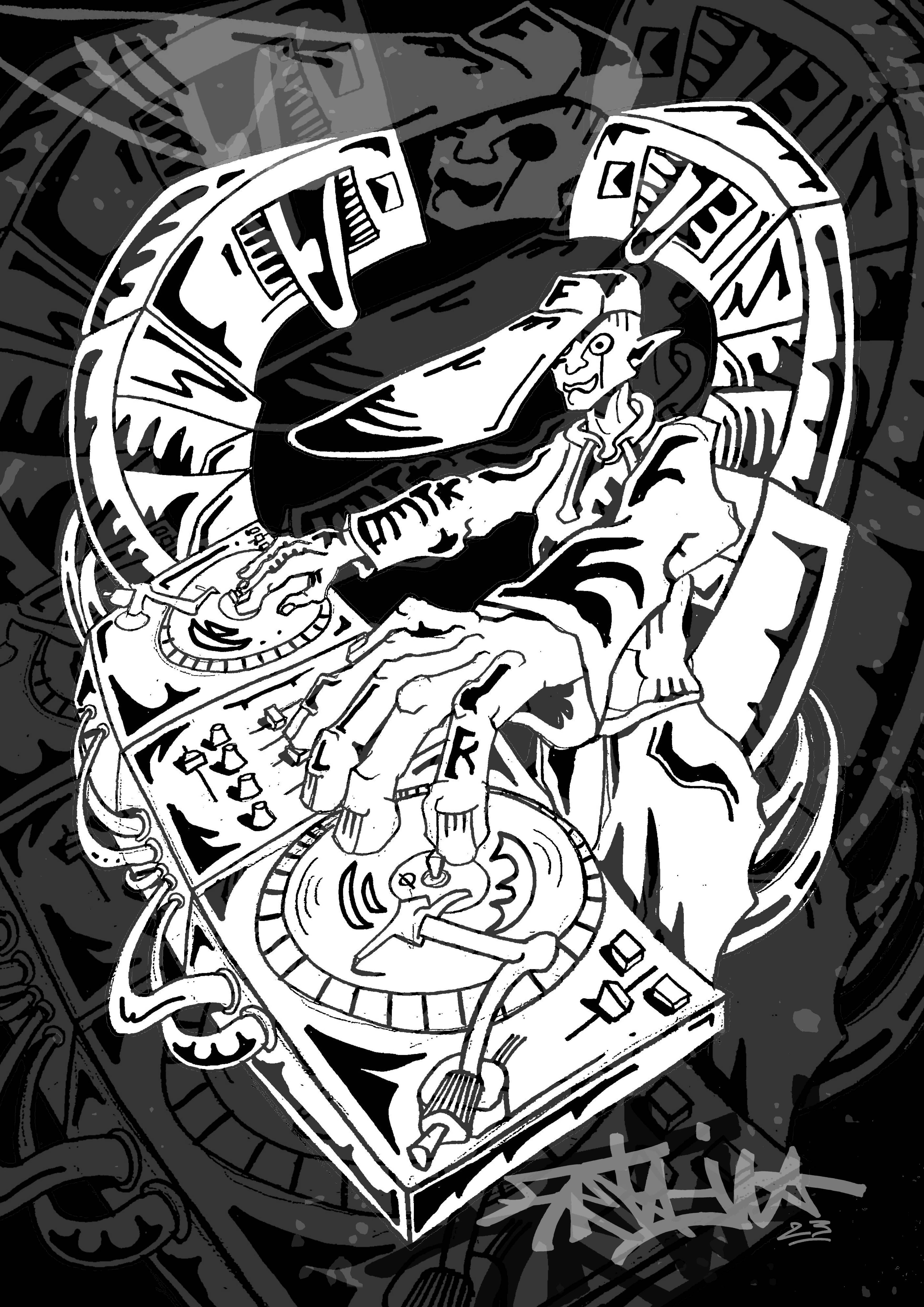Dessin Vinyle Session